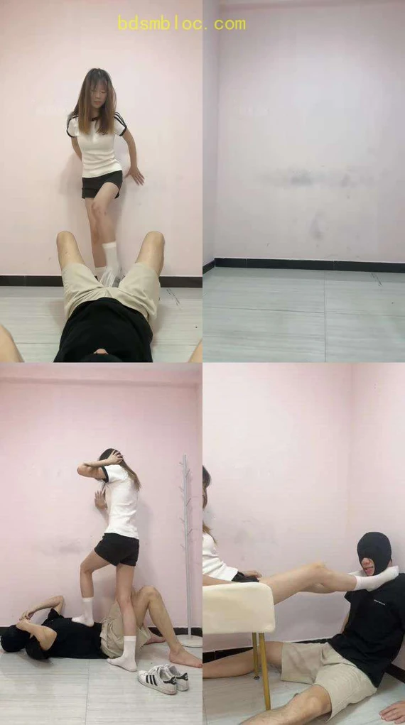 【狗哥】体操女神贝壳头白丝踩虐
