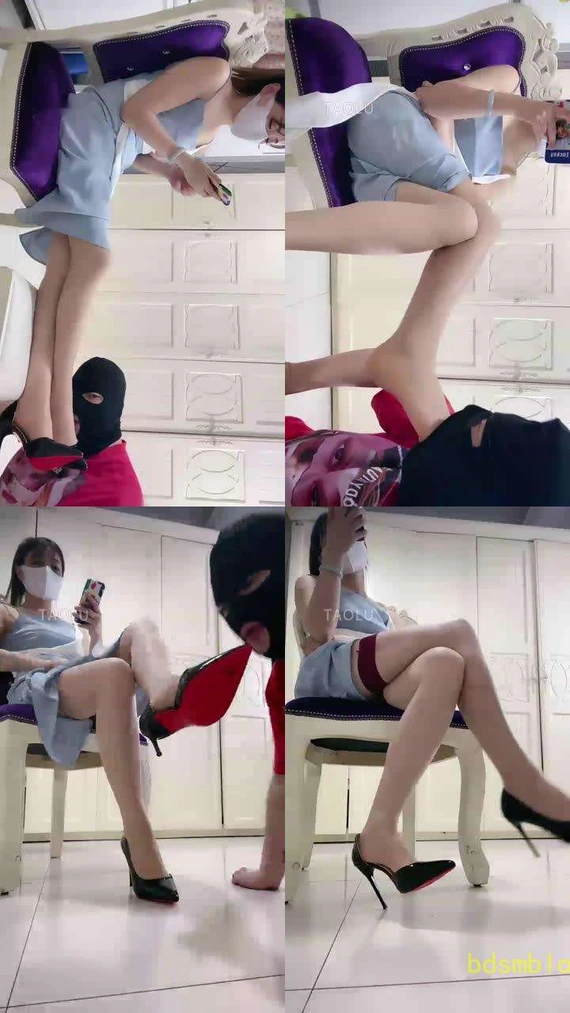 【Linda琳达S】超A视角，横屏观看，肉丝高跟调狗