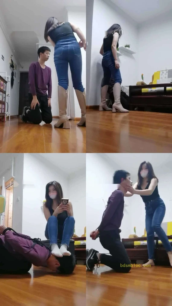 【奶御】耳光抽/转胯爬行/长靴提档/白袜踩狗头