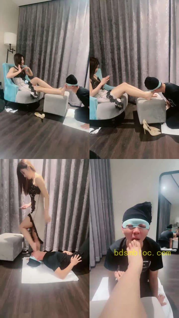 【南乔】舔脚加深喉
