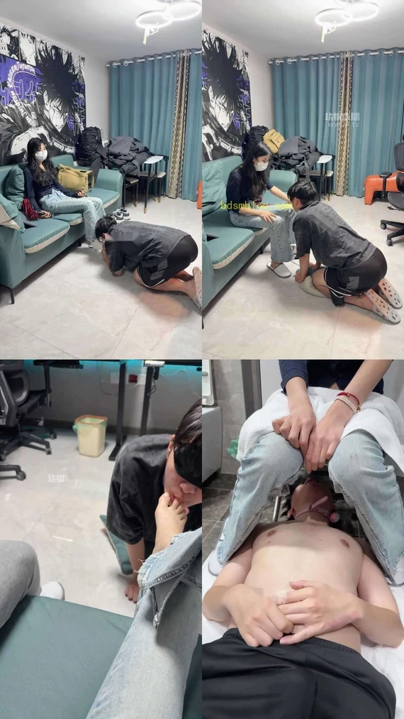 【安徽情侣主s】踩踏圣水耳光