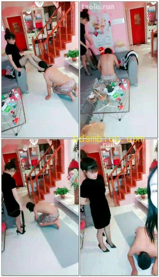 【双面佳人茉莉】双主舔脚虐乳踩头