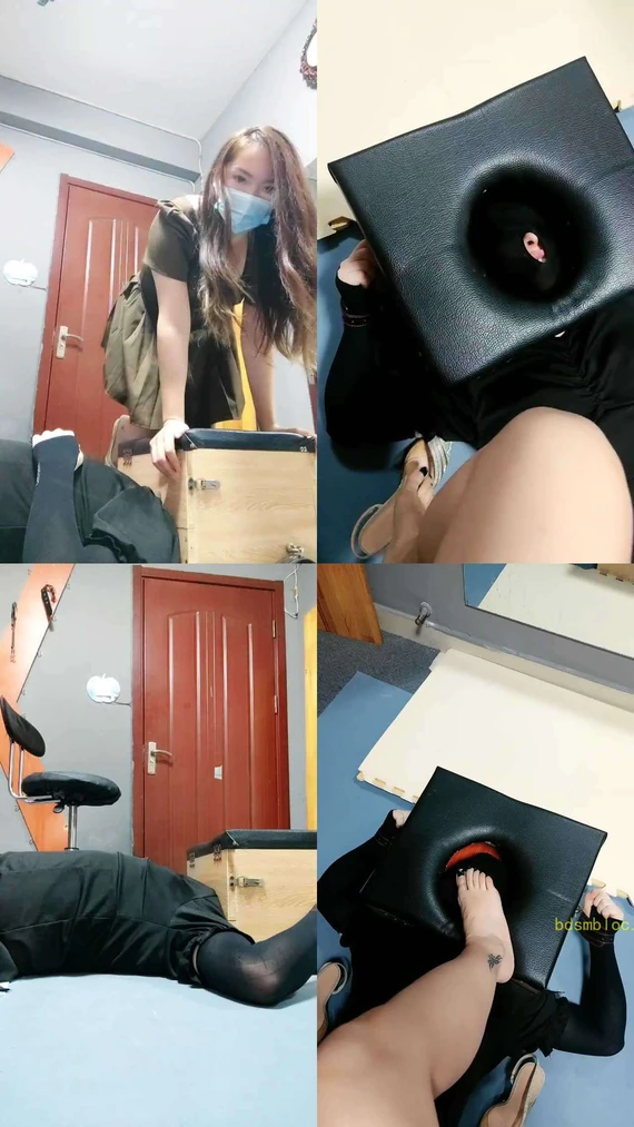 【东营天香百合】物化捆绑囚禁贱奴/夹子虐