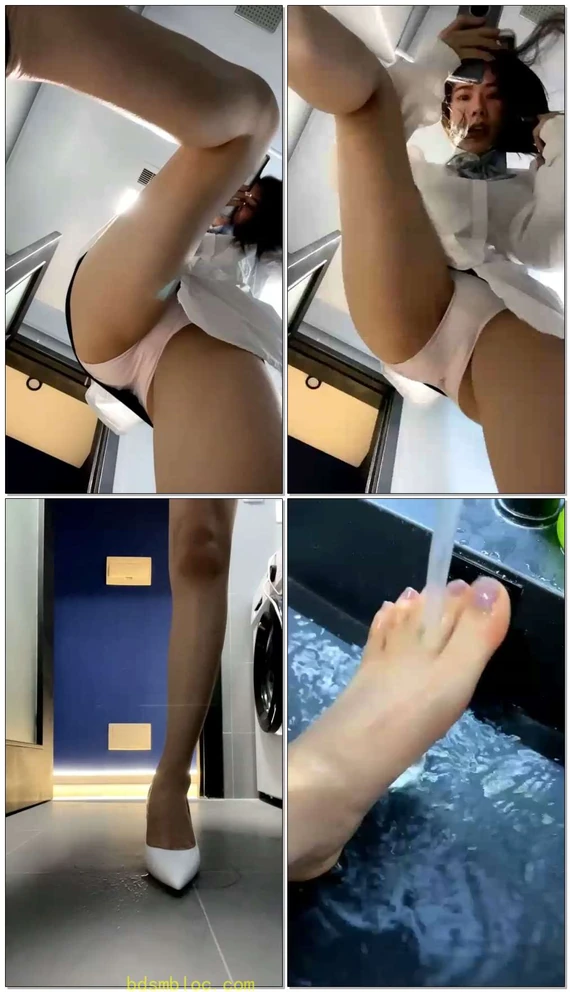 【芷晴】第一视角鞋底黑丝诱惑夸下内裤（榨精部分）