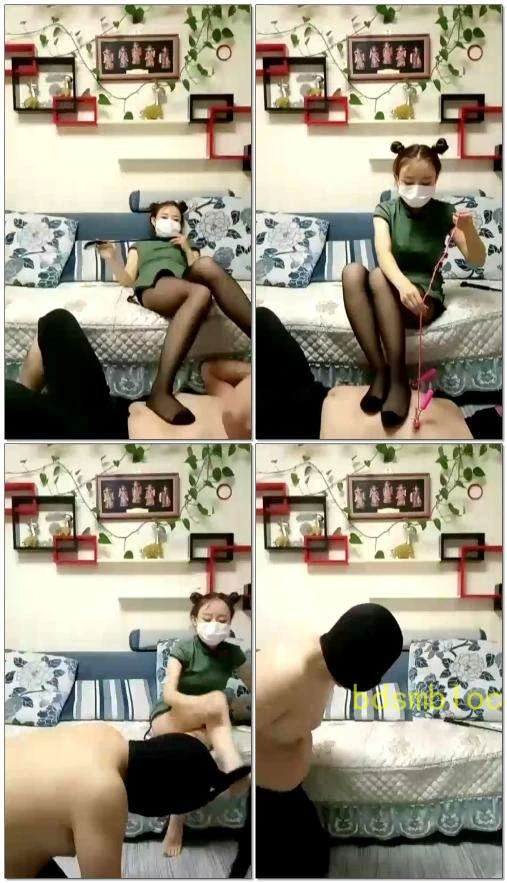 【乔安S】畜生的口罩就是我的黑丝袜