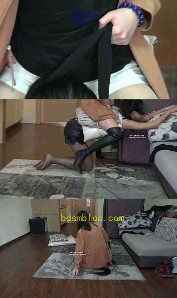 【小妮女主】骑乘调教贱母马