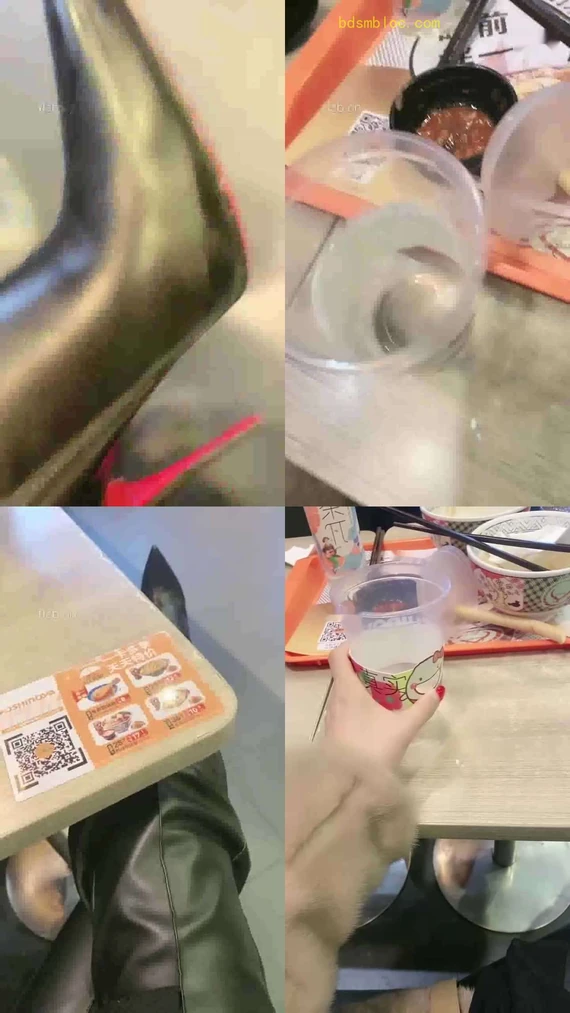 【歌迪丝】户外餐厅-喝圣水/吃脏鞋底