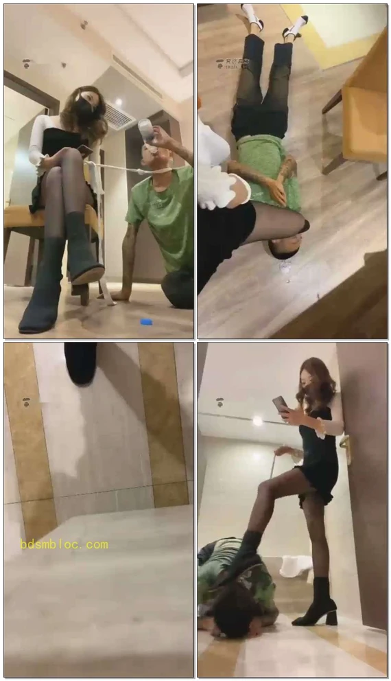 【虞姬】驯服葫芦狗黑丝短靴36度热饮身心齐虐