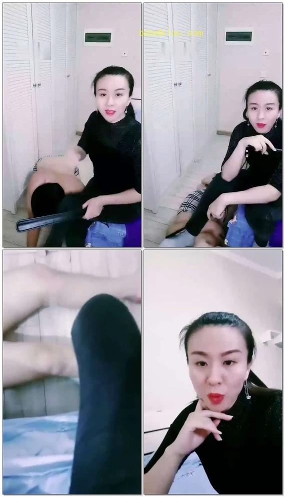 【女神蓝馨】笨蛋贱货欠主子收拾