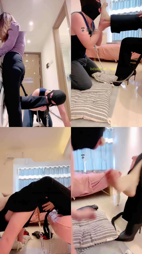 【珞一】女白领下班家务奴伺候