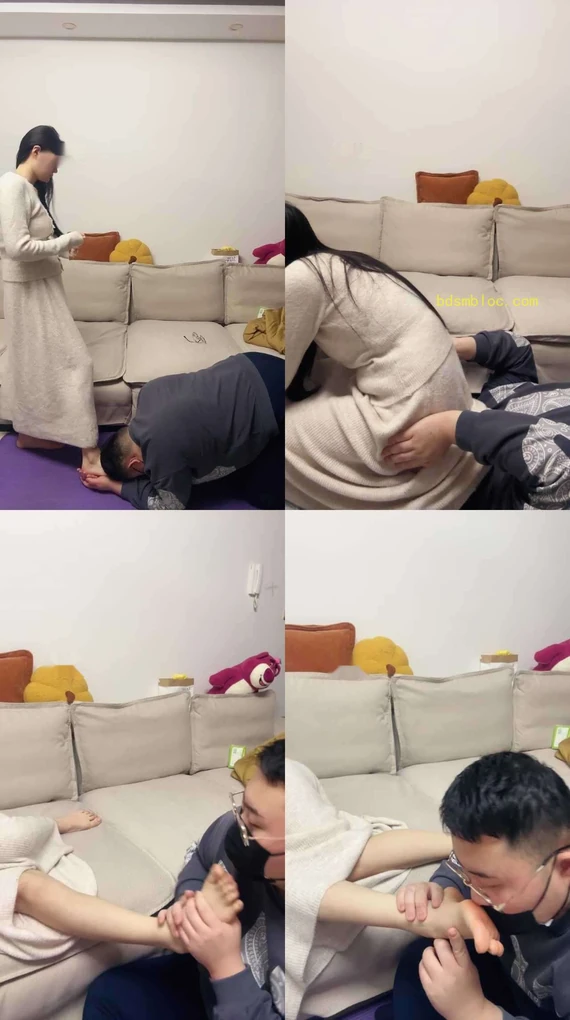 【埋汰】御姐女神玉足踩虐