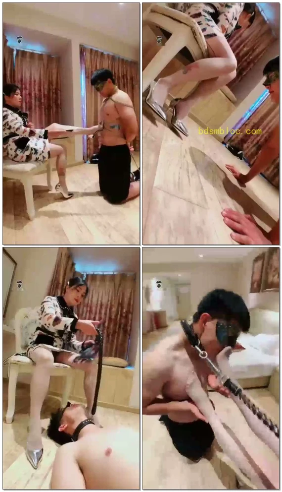 【瑾玲女王】玩一只肌肉男模