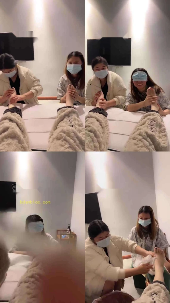 【橘子没熟】足浴店公开处刑母狗