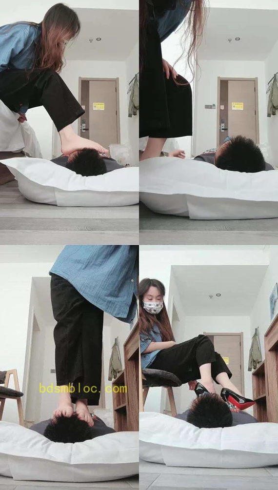 【林十七】高跟鞋重度全体重踩
