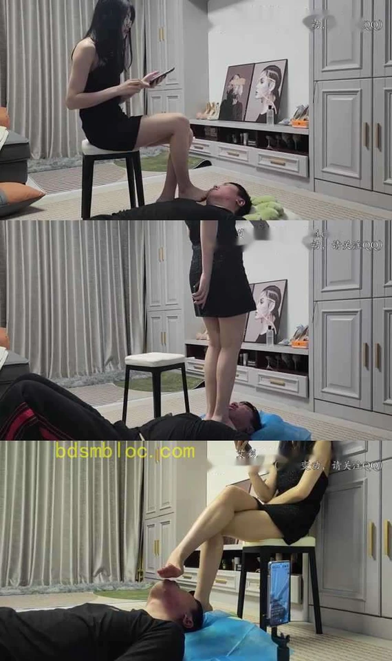 【丫丫在北京】御姐范重度跳踩脸 虐脚奴