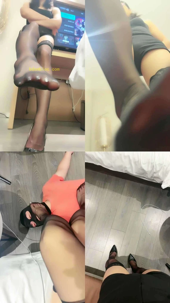 【愿老师】性感女神黑丝高跟虐杀【下】