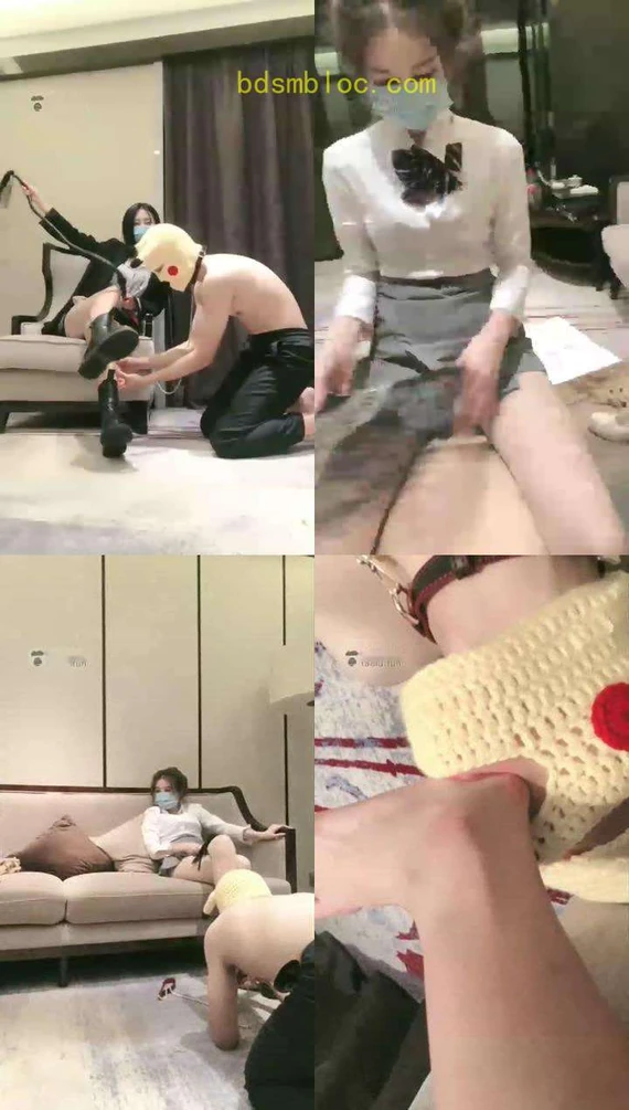 【桃子大大】日常调教家狗训家