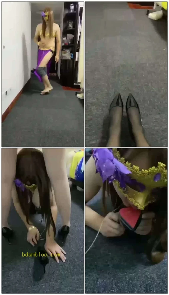 【安心女神】它又来跳舞了，双主调教女M
