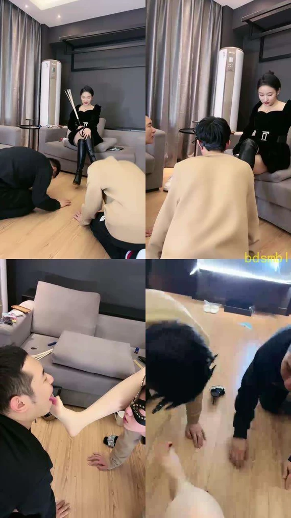 【鑫儿教头】兄弟俩非要跪下做狗