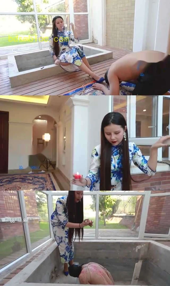 【HPL栖心之栈】【佳琦】佳琦旗袍捆绑滴蜡