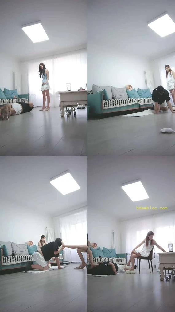 【棠棠殿下】仙仙园区，棠棠殿下，双主玩狗！不听话就被罚