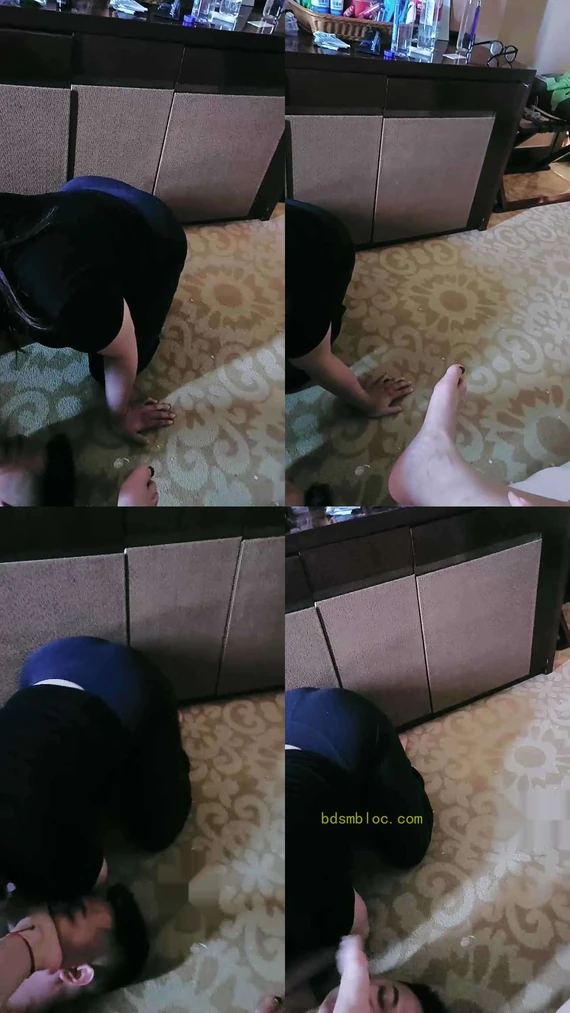 【诗恩大大】裸足玩虐情侣狗