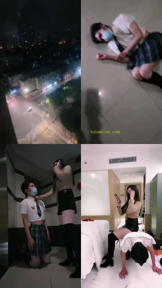 【若依】楼道抓住变装狗【完整版】