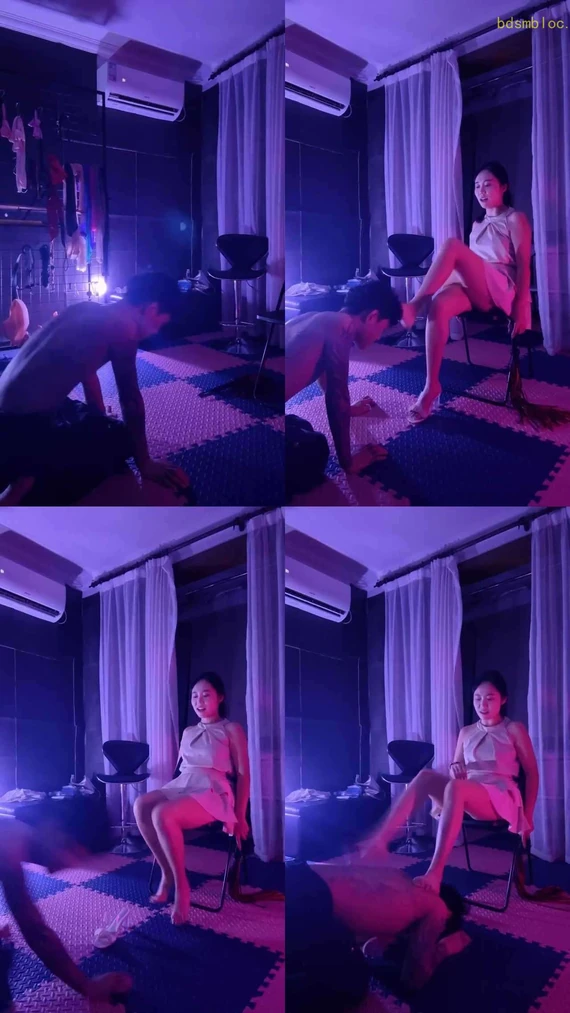 【鲸落女神】把喜欢我的傻逼学弟调成狗1