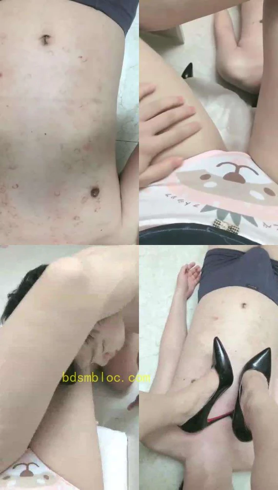 【兔粉粉女皇】 随便调狗 鞋跟踩