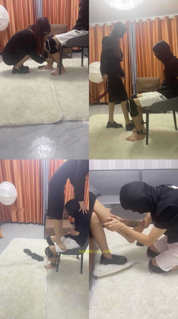 【沐沐大大】捆绑堵嘴暴力虐打
