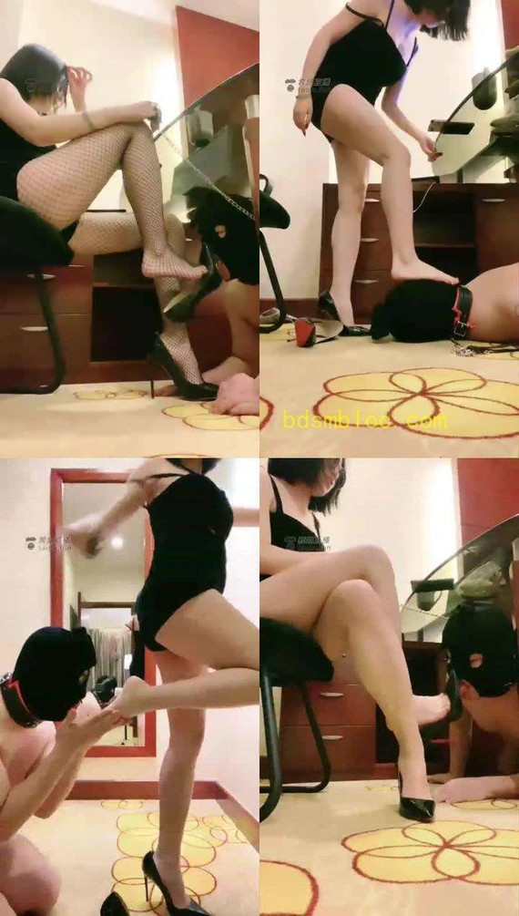 【曳摇S&amp;小拽主人】恋足，圣水，磕头，网袜，耳光，骑马