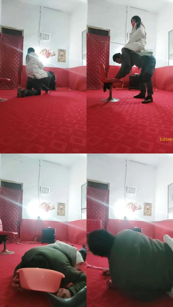【沐颜s】给老狗当马骑累趴下
