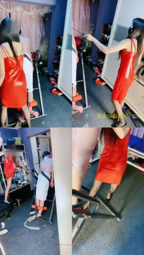 【女王盟主】边健身边调狗