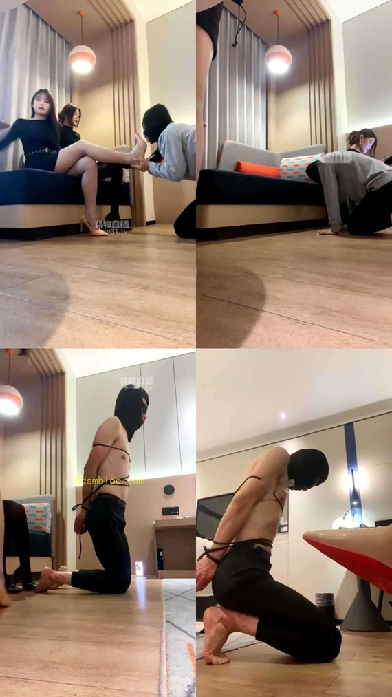 【沐沐】双主调玩贱狗
