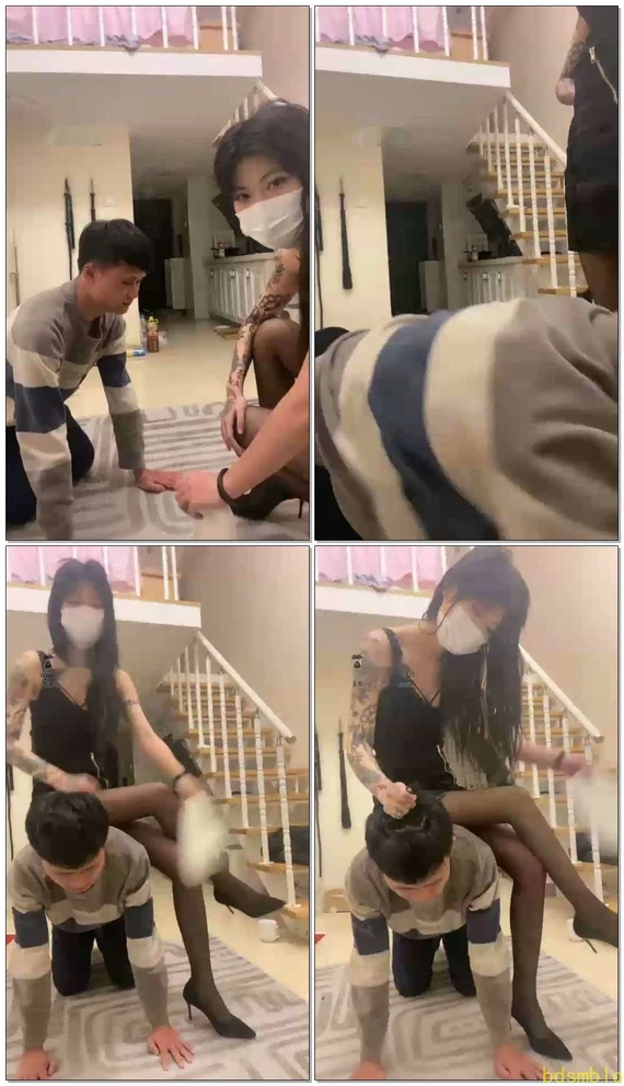 【灵猫s】调教挑战500耳光