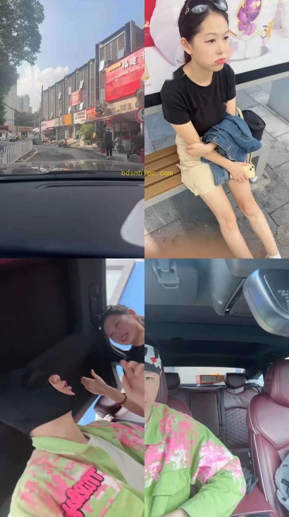 【狗哥】路边开发素人车内白袜虐