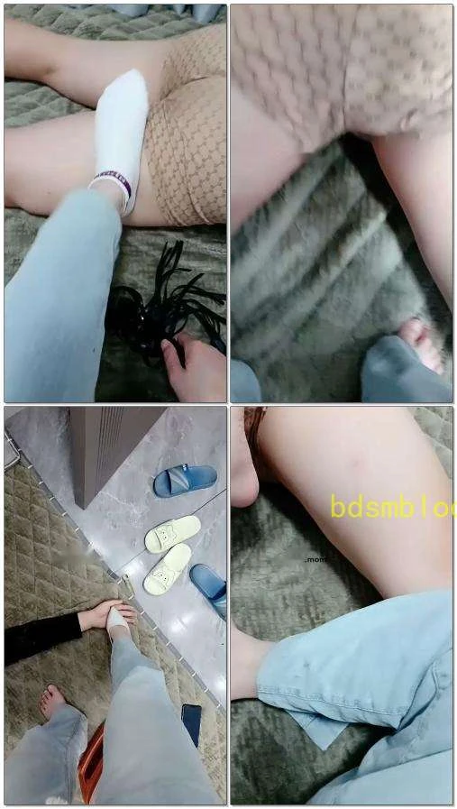 【姗姗s】调贱狗踩鞭打