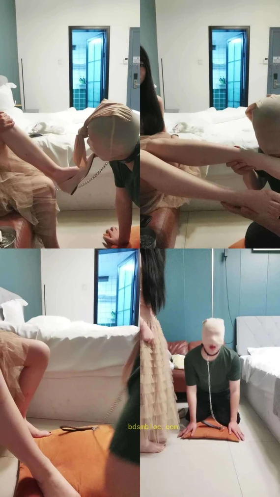 【珂儿小主】TJ偷溜出来的贱狗