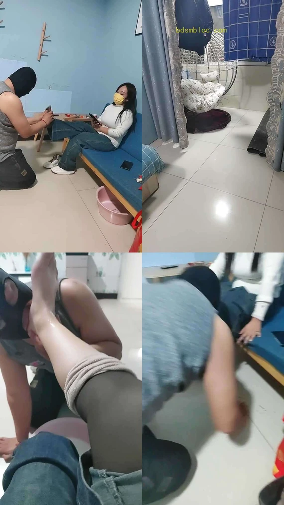 【沐颜s】狗儿子伺候洗脚