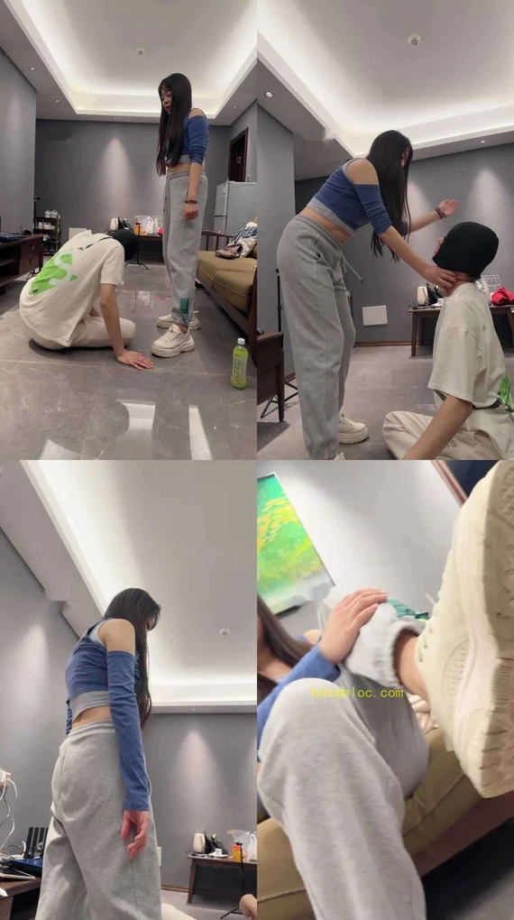 【狗哥】踢裆抽耳光/手捂窒息/踩踏/喂口水/棉袜脚辱