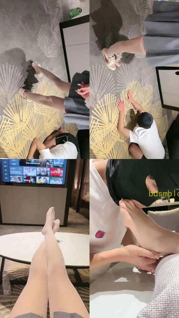 【沅芷】运动鞋白袜跺踩家奴