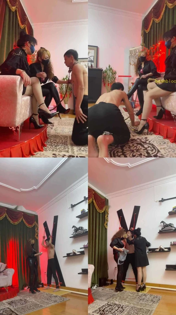 【魔鬼天使】双S-刑架吊绑堵嘴重度虐打/踢裆坐脸窒息