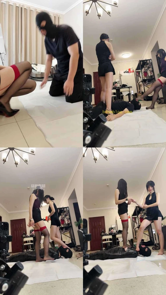 【Katie】腿腿s，Katie，双主玩狗猜猜他的下场木乃伊