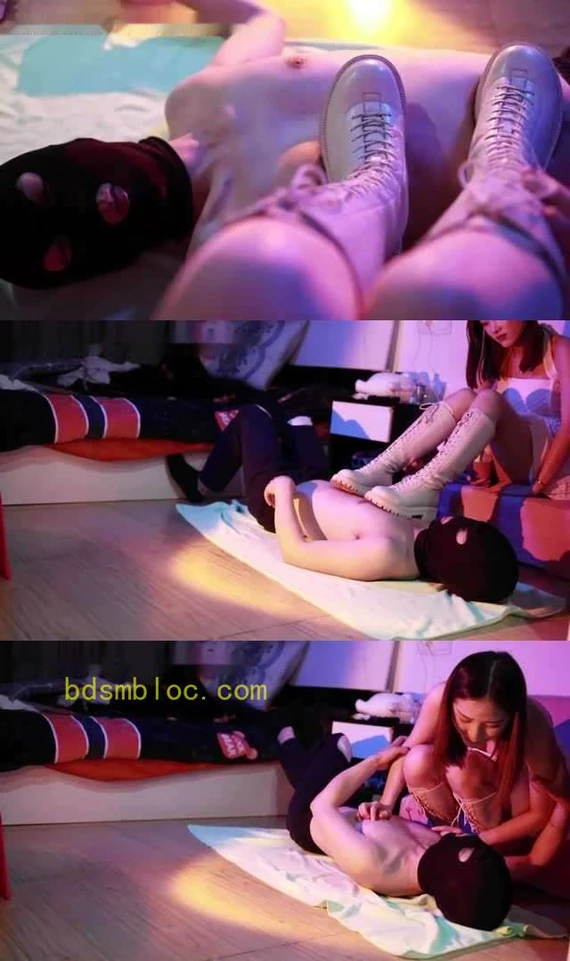 【黑丝诱惑】【沐沐】舌头清理素女沐沐原味脏白靴并耳光虐乳