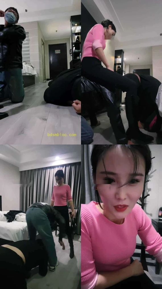 【孤傲女帝】长靴S重度踢踹虐打双M