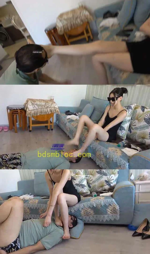 【艾琳175】脚深喉足暴力