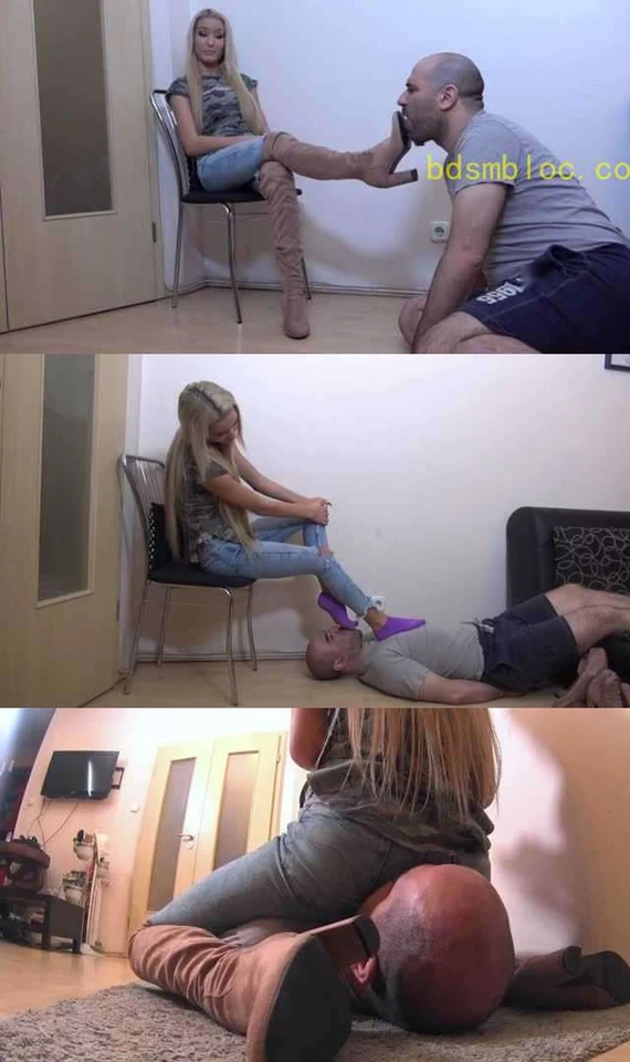 【欧美女王】长相甜美的妹子居然是个暴力踩踏狂