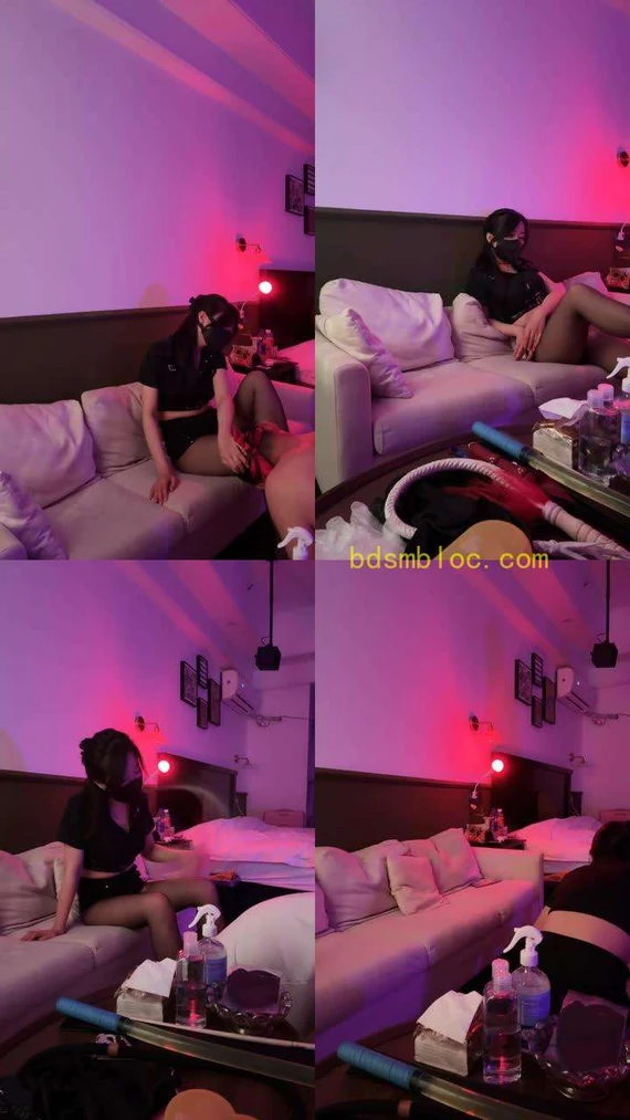 【琴月】性感黑丝黑丝美腿玩虐