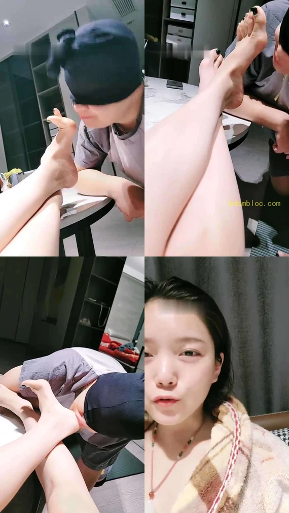 【蜜桃儿】舔原味臭脚丫