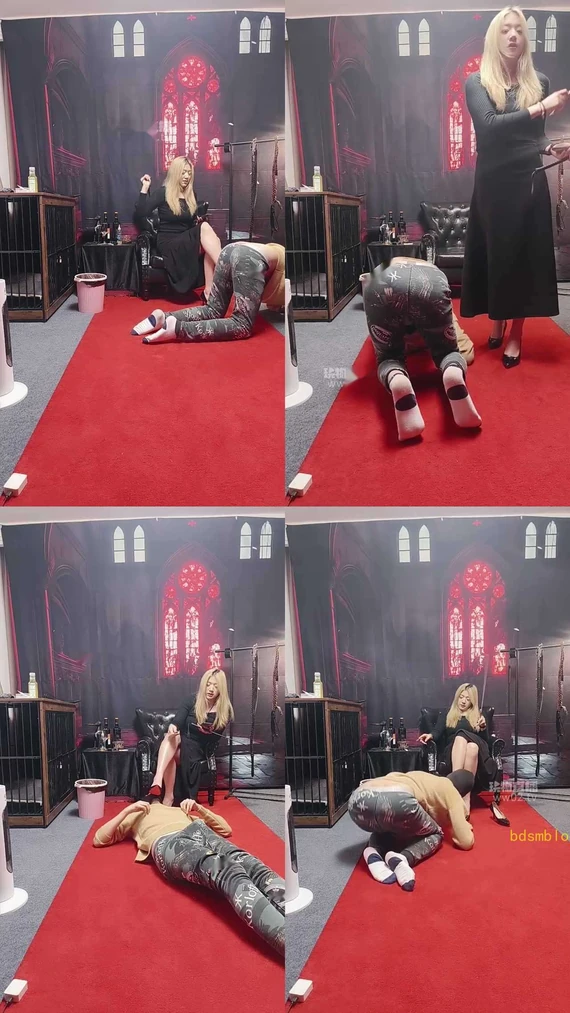 【兰州女王苏苏】调教抗打狗狗